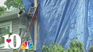 "A miracle for me" - Tree falls on Hamblen County home