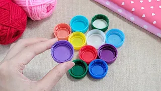 WOW! Super Idea! Look at what I did with the plastic bottle cap I found in the trash. DIY Hack