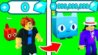 NOOB to PRO INSTANTLY in Pet Simulator X! (Roblox)