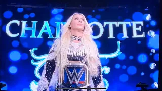 Charlotte Flair SD Champion vs Sonya Deville vs Liv Morgan 3/12/2023 Madison Square Garden New York