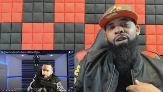 AMERICAN REACTS TO -AB - Plugged In w/ Fumez The Engineer | @MixtapeMadness