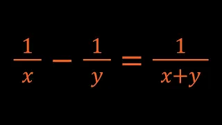 A Fun Rational Equation