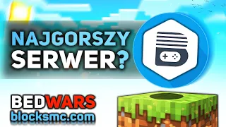 Czy BlocksMC to NAJGORSZY SERWER BedWars? || Ocenianie Bedwars #3