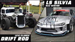 DriftRod & LS-Swapped S15 On-board Drifting Footage || Drift Cars of WTAC & LZ World Tour