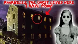 ANNABELLE THE GHOST LIVES IN THIS HAUNTED MILL // CAUGHT ON CAMERA (MUST SEE) | MOE SARGI