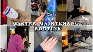 BEAUTY MAINTENANCE ROUTINE 😌 : what I do at Home! (Face, Brows, Nails, Hands, Hair & Feet)