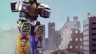 Dragonzord vs Cyclops | Mighty Morphin | Power Rangers Official