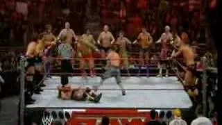 John Cena   Randy Orton vs. RAW Roster