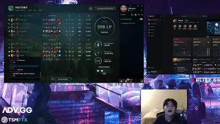 TSM Spica reacts to his SoloQ teammates flaming each other after game and sharing selfies???