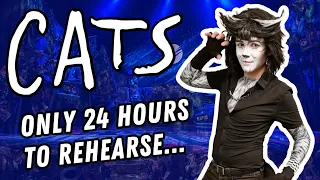 I learned a show in 24 HOURS?! | backstage vlog from the 24 Hour Musical 2023 - Cats!