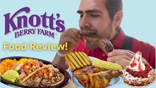 Knott's Berry Farm FOOD REVIEW! What is the MEAL PASS?