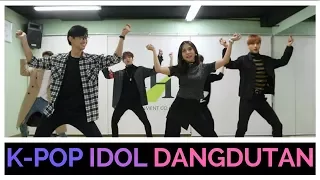 DANGDUTAN BARENG K-POP IDOL DAN MAEN RANDOM PLAY DANCE! SERU ABIS!
