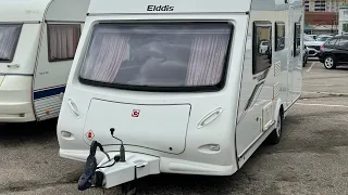 Обзор прицепа дачи Elddis Expoler-495/5, выпуск 2010год.