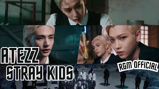 ATEEZ X STRAY KIDS - HALAZIA / FREZEE Official Mashup from @eyman01