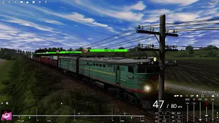Trainz 2019, Пробуем ТЭ3-2068