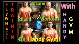 Handy Gym Review: Insane Chest Workout | Flywheel Training!