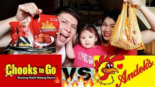 CHOOKS TO GO vs. ANDOKS MUKBANG (kamayan edition 2)