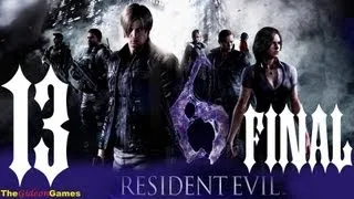 Прохождение Resident Evil 6: Леон - Часть 13: Финал (Муха-Цокотуха)
