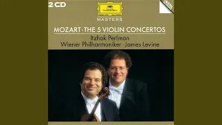 Mozart: Violin Concerto No. 3 in G Major, K. 216 - II. Adagio (Cadenza Itzhak Perlman)