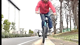 BMXライディングのヒント：フィーブルからスミスの練習、ブレーキ無しでのフロント下げについて