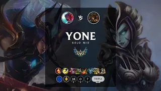 Yone Mid vs Cassiopeia - EUW Challenger Patch 12.9