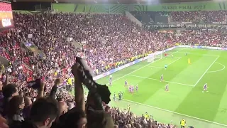 Fiorentina west ham finale conference league goal Bonaventura dal vivo