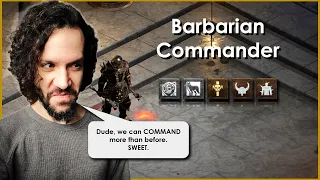 Barbarian Commander 2 - D2R Off-Meta Build - MORE COMMANDING.