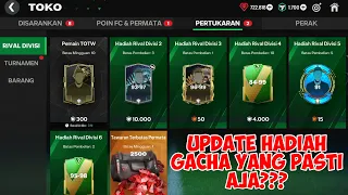 GACHA PAKET RIVAL DIVISI SETELAH DI UPDATE PEMAIN TOTS - BUKA HADIAH RIVAL DIVISI TOTS FC MOBILE 24