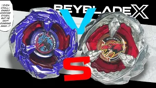 KHROME RAN! Tyranno Beat 4-70Q VS Cobalt Drake 4-60F Beyblade X Epic Battle