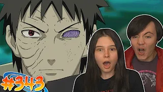 UNMASKED!!! | My Girlfriend REACTS to Naruto Shippuden EP 343! (Reaction/Review)