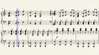 Tetris Theme Variations Piano Duet (Intermediate-ish)
