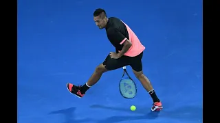 Nick Kyrgios OUTRAGEOUS Tweener Against Medvedev! #AO2022 #tennis