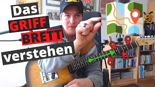 Gitarre verstehen: Alle Töne auf Griffbrett lernen | Gitarrenunterricht per Skype