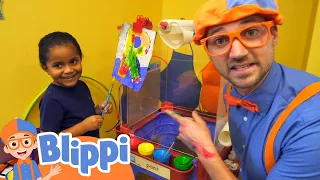 Blippi Visits Whiz Kids Playland + More Blippi Videos | Educational Videos For Kids