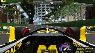 rFactor BGF1 2013 Singapore New Version Onboard Lap