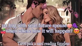 1st hug with your future spouse🍑🍇🍒when where how it will happen? 😍😘🥰Tarot 🌛⭐️🌜🧿🔮