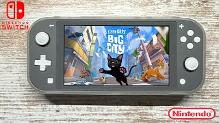 Little Kitty Big City | Nintendo Switch Lite Gameplay