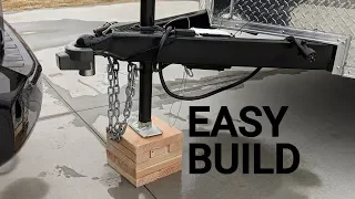 DIY Trailer Jack Block