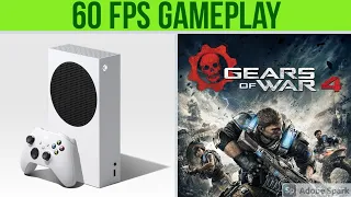GEARS OF WAR 4 - XBOX SERIES S - GAMPLAY WITH 60 FPS PERFORMANCE BOOST - 1080P