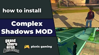 How to install Shadows Settings Extender Mod in Gta Sa | Complex Shadows Mod for Gta Sa