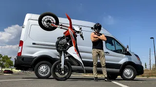 My new moto van!!! 2020 Ford transit | Build plans and abandoned places