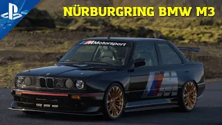 Nurburgring | One Lap with BMW M3 | Gran Turismo 7 | PS5 | Old School