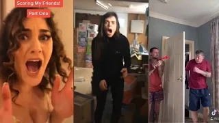 SCARE CAM Funny Reactions😂#24/Impossible Not To Laugh🤣🤣//TikTok Honors/