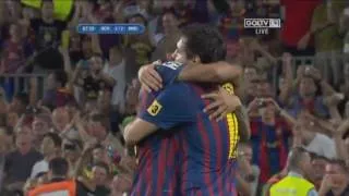 FC Barcelona vs Real Madrid (3:2) - Lionel Messi Goals (Super Copa Final 17.8.2011) HD