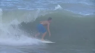 Surfing Hurricane Hermine - Florida 2016