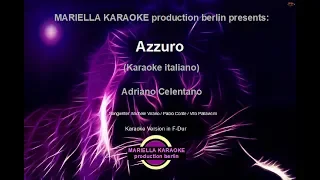 Adriano Celentano   Azzuro (Karaoke Version)