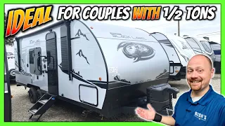 A New Twist on an AWESOME Couple's Camper! 2023 Grey Wolf 22CE Travel Trailer by Cherokee RV