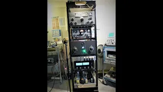 300 Watt 20 Meter AM Station Using James Millen 80991 Push-Pull 811A & Collins 75S-3