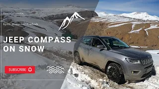 Jeep Compass Snow off-roading in Spiti