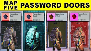 OPENING ALL PASSWORD LETTERS in MAP 5 😮 PUBG Metro Royale Chapter 17